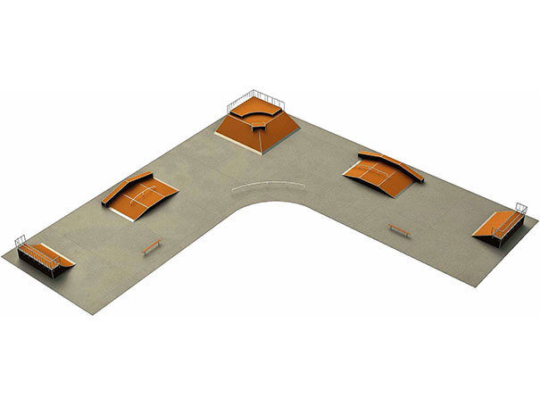 SKATE PARK 14 – modular skatepark equipment
