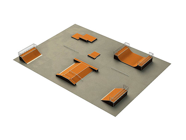 SKATE PARK 16 – modular skatepark equipment