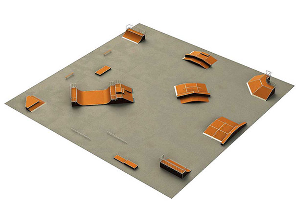 SKATE PARK 20 – modularna oprema za skatepark