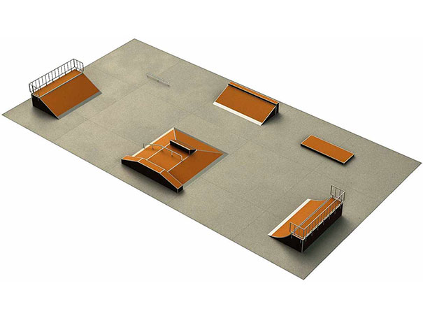 SKATE PARK 8 – modular skatepark equipment