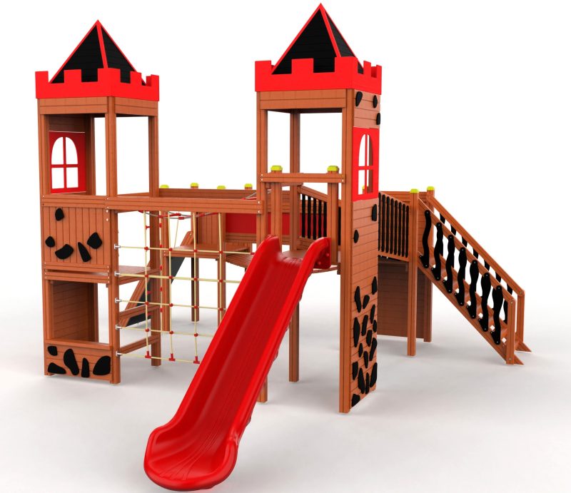 Apollo Château – wooden castle playground