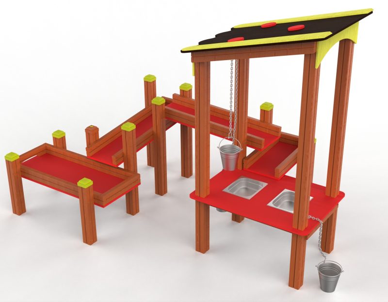 Sand And Water Play – wooden children's playground