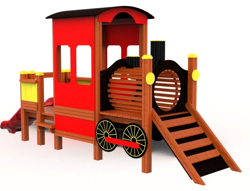 Express II – wooden children's playground