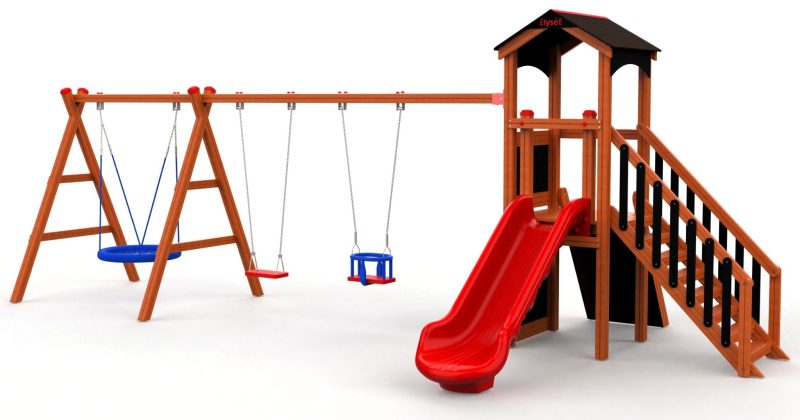 Gemini Earth Nature – natural wooden playground