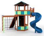 Hexagon – wooden children's playground
