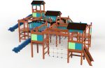 Vertigo – wooden children's playground