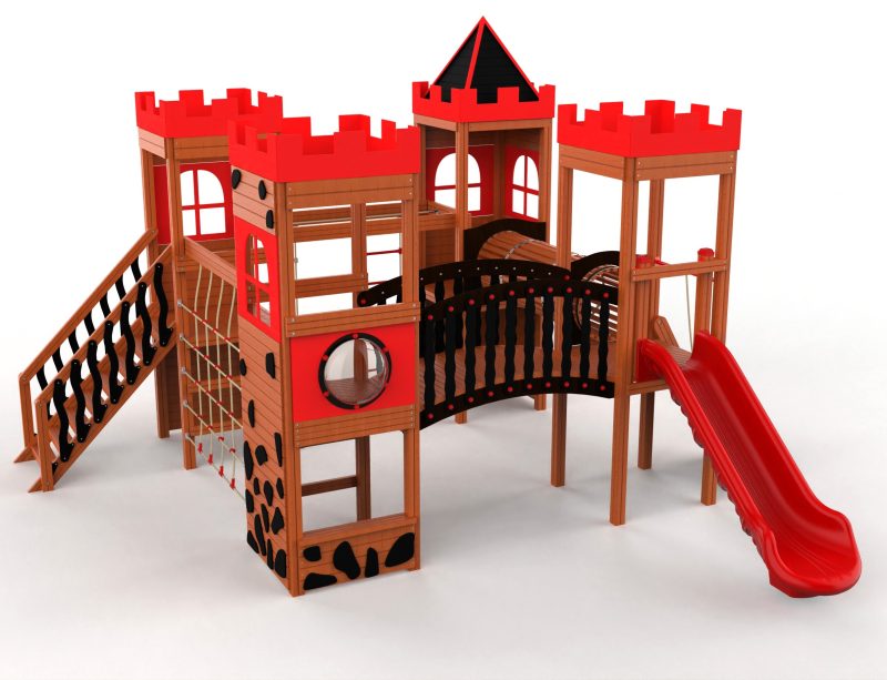 Andromeda Château – wooden castle playground