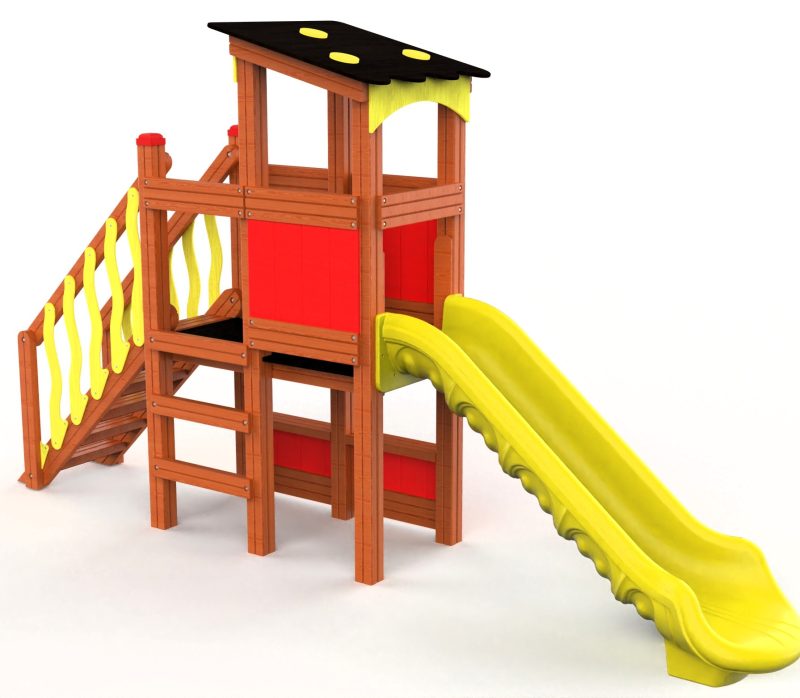 Phoenix – wooden children's playground